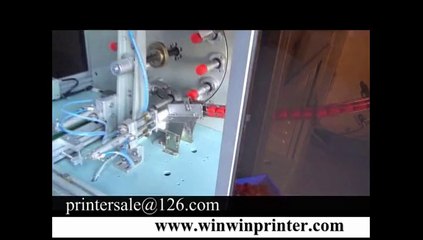 auto cap  heat transfer printer machine