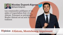 #tweetclash : #Alstom, Montebourg impuissant