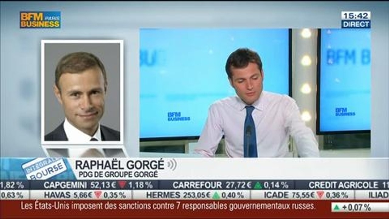 Groupe Gorgé: son action grimpe en Bourse après l'acquisition du capital de DeltaMed: Raphaël Gorgé, dans Intégrale Bourse – 28/04