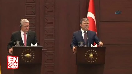 Gül'den Alman mevkidaşına haddini bildiren yanıt