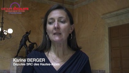 Karine Berger "les demandes du groupe socialiste ont amené une profonde modification du plan d'économies"