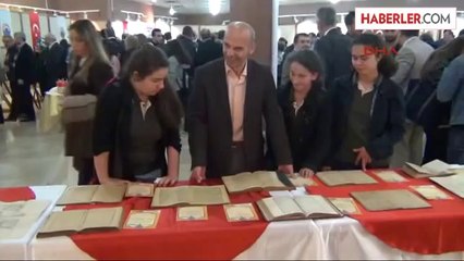 Samsun'da Osmanlı ve Cumhuriyet Dönemi Kitapları Sergilendi