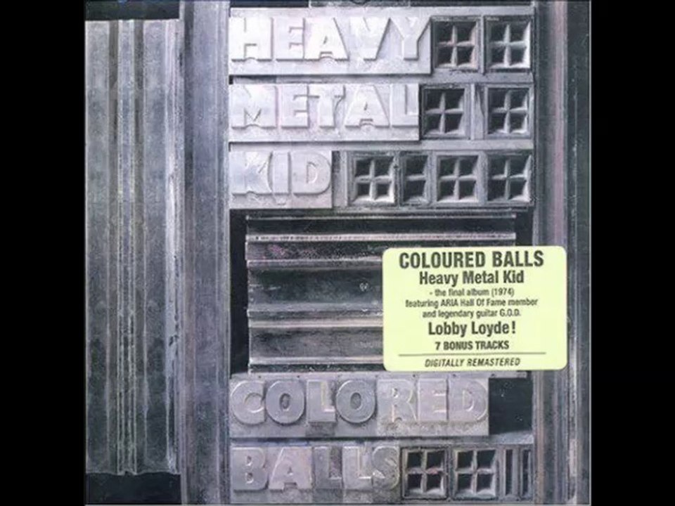 Coloured Balls "Dance To The Music"1974 Aussie Hard Rock