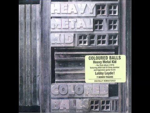 Coloured Balls Sitting Bull 1974 Aussie Hard Rock