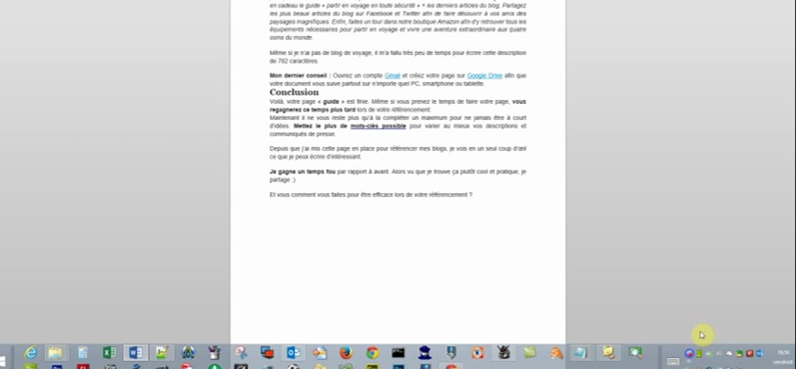 Comment bien referencer son blog technique à avoir.."webmaster paris" et "webdesign-x.fr"