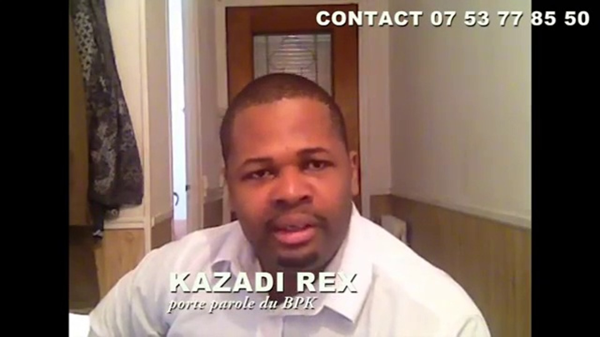 Rex Kazadi : Debout Kongolais face à la Xénophobie des autorités du Congo Brazzaville et la complici