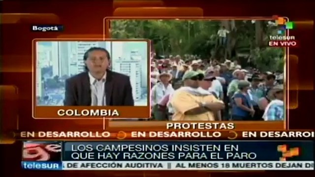 Inició en Colombia el Paro Nacional Agrario
