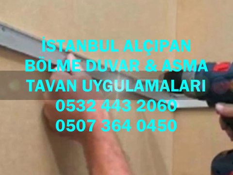 Alçıpan Ustası Beyoğlu-05073640450-Alçıpancı,Bölme Duvar,Asmatavan,Uygulama Fiyatları