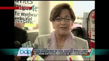 Susana Villarán entregó puestos de auxilio rápido en San Juan de Miraflores