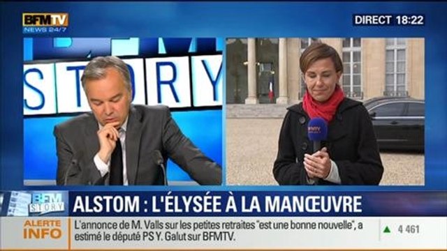 BFM Story: François Hollande reçoit les repreneurs potentiels d'Alstom - 28/04