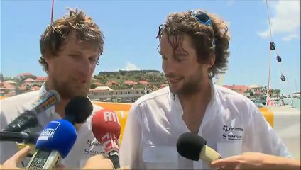 Arrivée de Gwénolé Gahinet et Paul Meilhat le 28 avril 2014