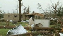 Les tornades meurtrières dans l'Arkansas filmées par des chasseurs d'images