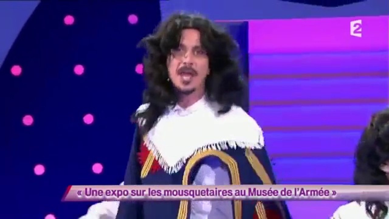 Arnaud Tsamere - Une expo sur les mousquetaires au Musée de l'Armée