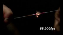 Firecracker Exploding In Super Slow Motion
