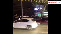 Galatasaray Taraftarı Bağdat Caddesi'nde