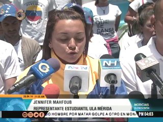 60 estudiantes se encadenan frente a sede del Pnud