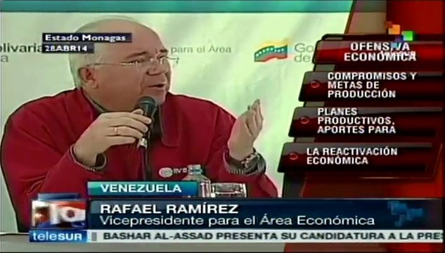 Superar modelo rentista petrolero, objetivo económico de Venezuela