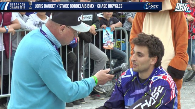 Interview Joris Daudet European League BMX Besançon