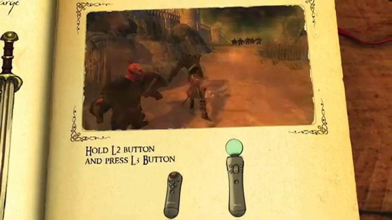 The Lord of the Rings Aragorn's Quest PS3 Move Trailer
