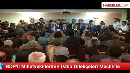 BDP Milletvekilleri Hdp'ye Katıldı