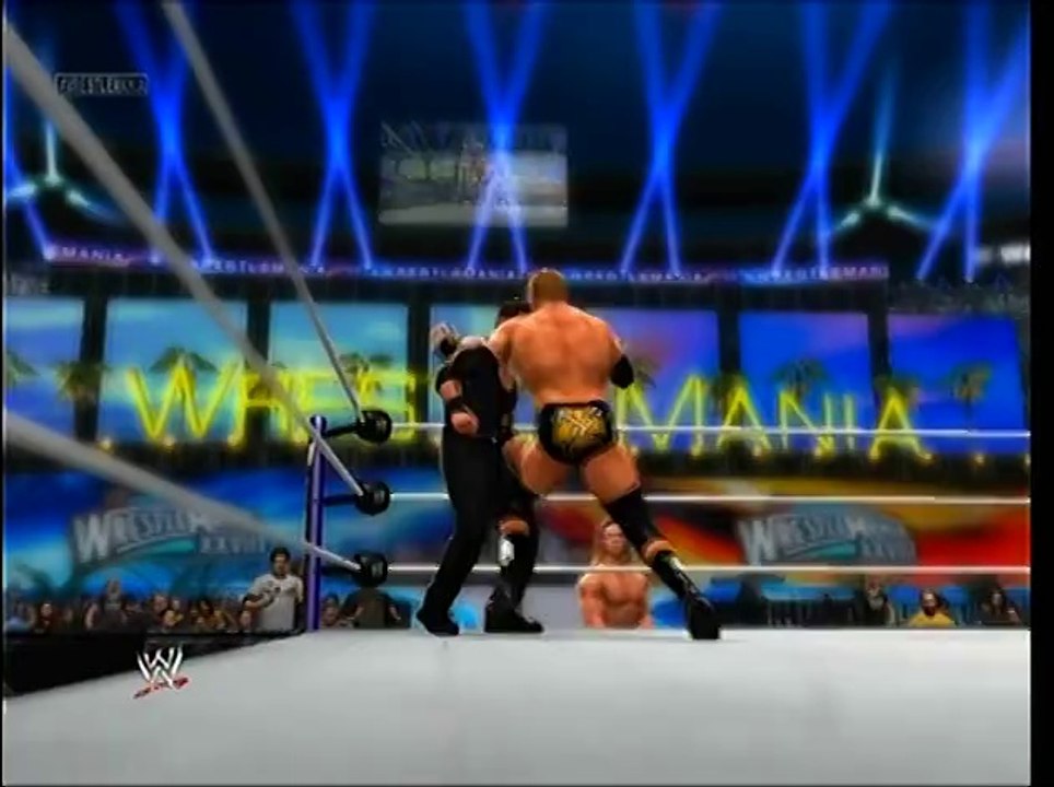 WWE 2K14- Triple H vs HBK vs Vince (Fantasy Match)