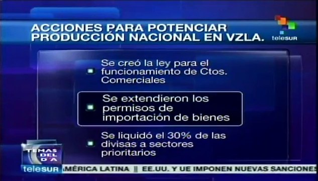 Venezuela: gobierno define estrategias para potenciar producción