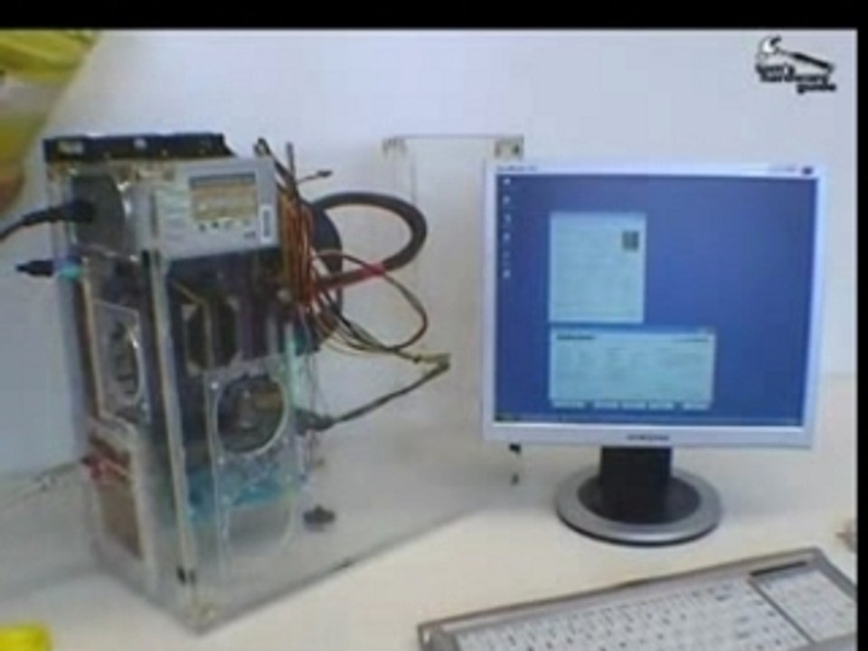 Test Overclocking PC Dans De L'Huile