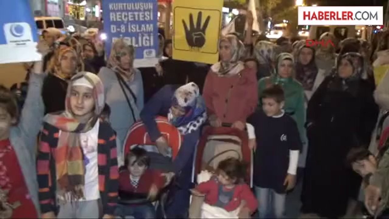 Adıyaman'da Mısır'daki İdamlar Kararları Protesto Edildi