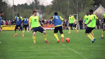 Le FC Nantes en entrainement à Abbaretz