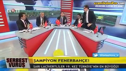 Adnan Aybaba ve Lemi'nin Küfürlü ve Su Fırlatmalı Tartışması