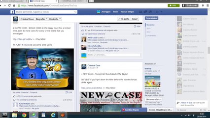 COMO OBTENER COMIDA GRATIS EN CRIMINAL CASE SIN DESCARGAS
