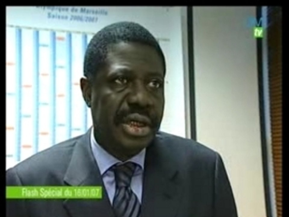 Vente de L'OM:  réaction de Diouf