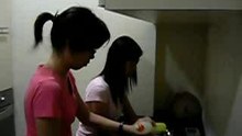 washing up