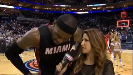 l'accolade entre LeBron James et Michael Jordan