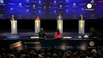 Los cuatro candidatos a la CE debaten, además de economía, sobre el éxito creciente de los partidos de extrema derecha, el euroescepticismo y las energías renovables