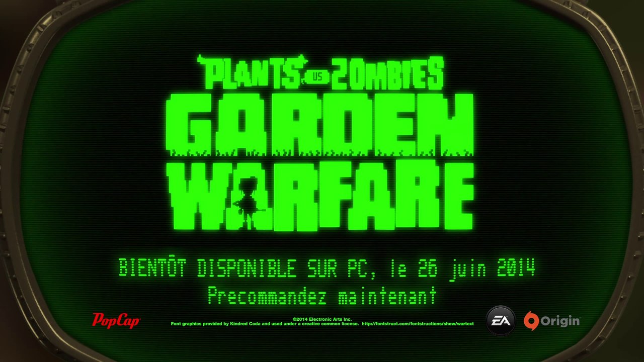 Plants vs Zombies : Garden Warfare - Disponible sur PC le 26 juin