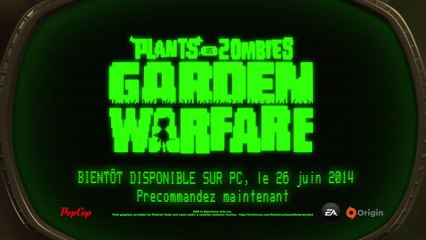 Plants vs Zombies : Garden Warfare - Disponible sur PC le 26 juin