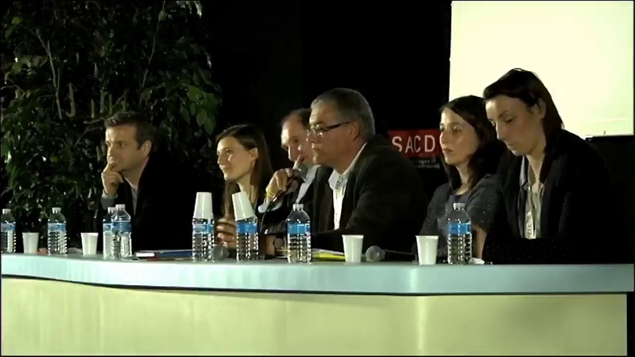 Table Ronde 2014 : Les sociétés de droits(SCAM, SACEM, SACD) présentent leurs modalités et retours d'expériences