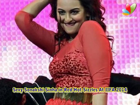 Sexy Sonakshi Sinha in Red Hot Sizzles At IIFA 2014 | Hot Latest News | Shahid Kapoor, Gandi Baat