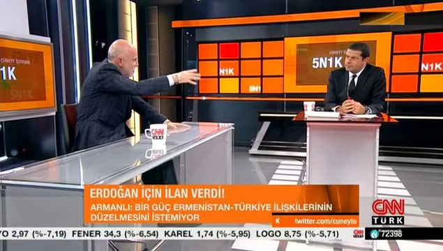 Leon Armanlı ; Cüneyt Özdemir İle 5N1K 28.04.2014