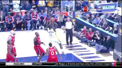 Lance Stephenson contré par le cercle