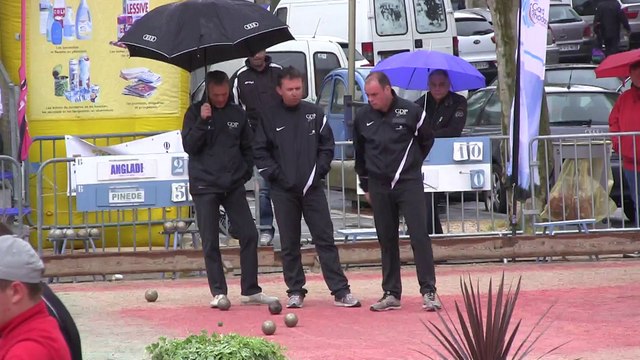 Fin quarts de finale, 59 ème Grand Prix Bouliste, Bagnols-sur-Cèze 2014
