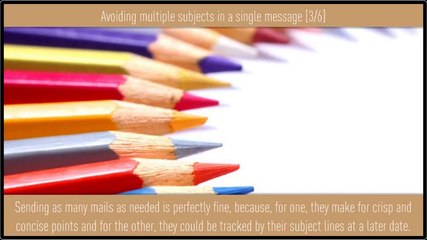 Email Etiquette - Being Organized-E-learning Companies in India