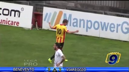 Benevento - Viareggio 3-2 | Sintesi | 1^ Div Gir.B 33^ Giornata 27/04/2014