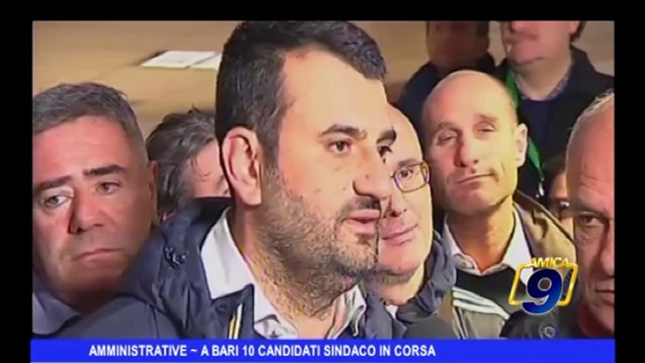 Amministrative | A Bari 10 candidati sindaco in corsa