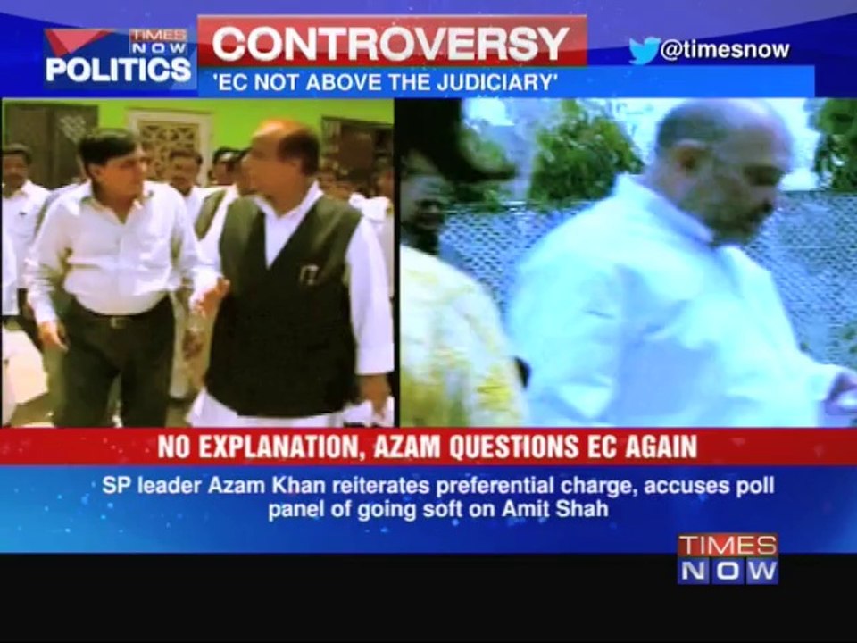 Azam Khan attacks EC again