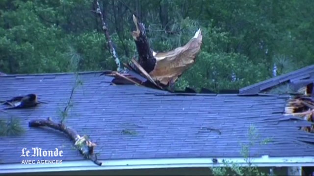 Etats-Unis : dans le Mississippi, les dégâts après la tempête