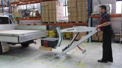 MAKINEX® Powered Hand Truck with Fork loading ute