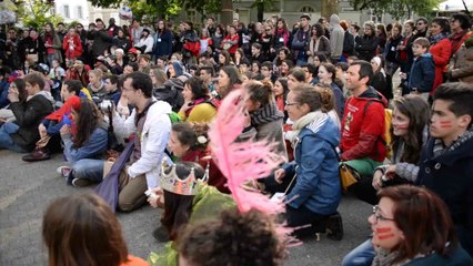 La parade du "Festival des festivals"