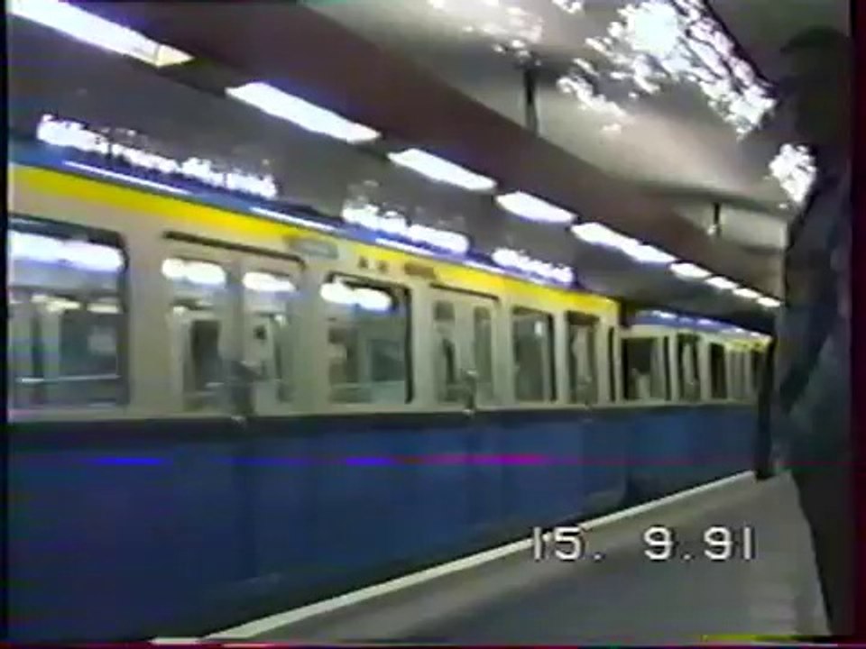 metro ligne 10 paris 1991
